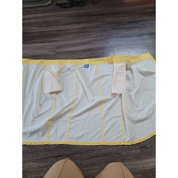 Ripskirt Hawaiian Wrap Skirt Floral Aloha Yellow Women Adjustable Waist M/L - Picture 9 of 12